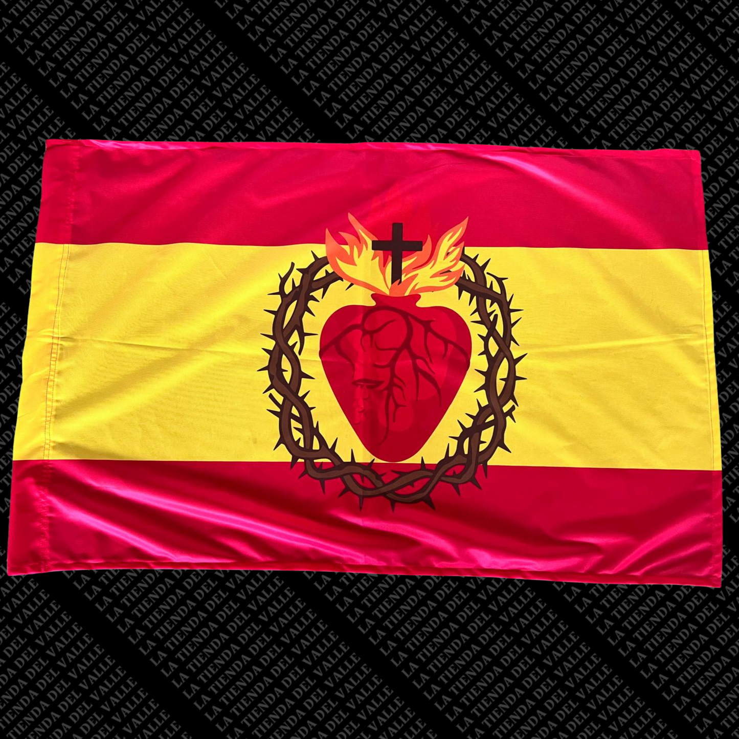 BANDERA DE ESPAÑA "SAGRADO CORAZÓN"