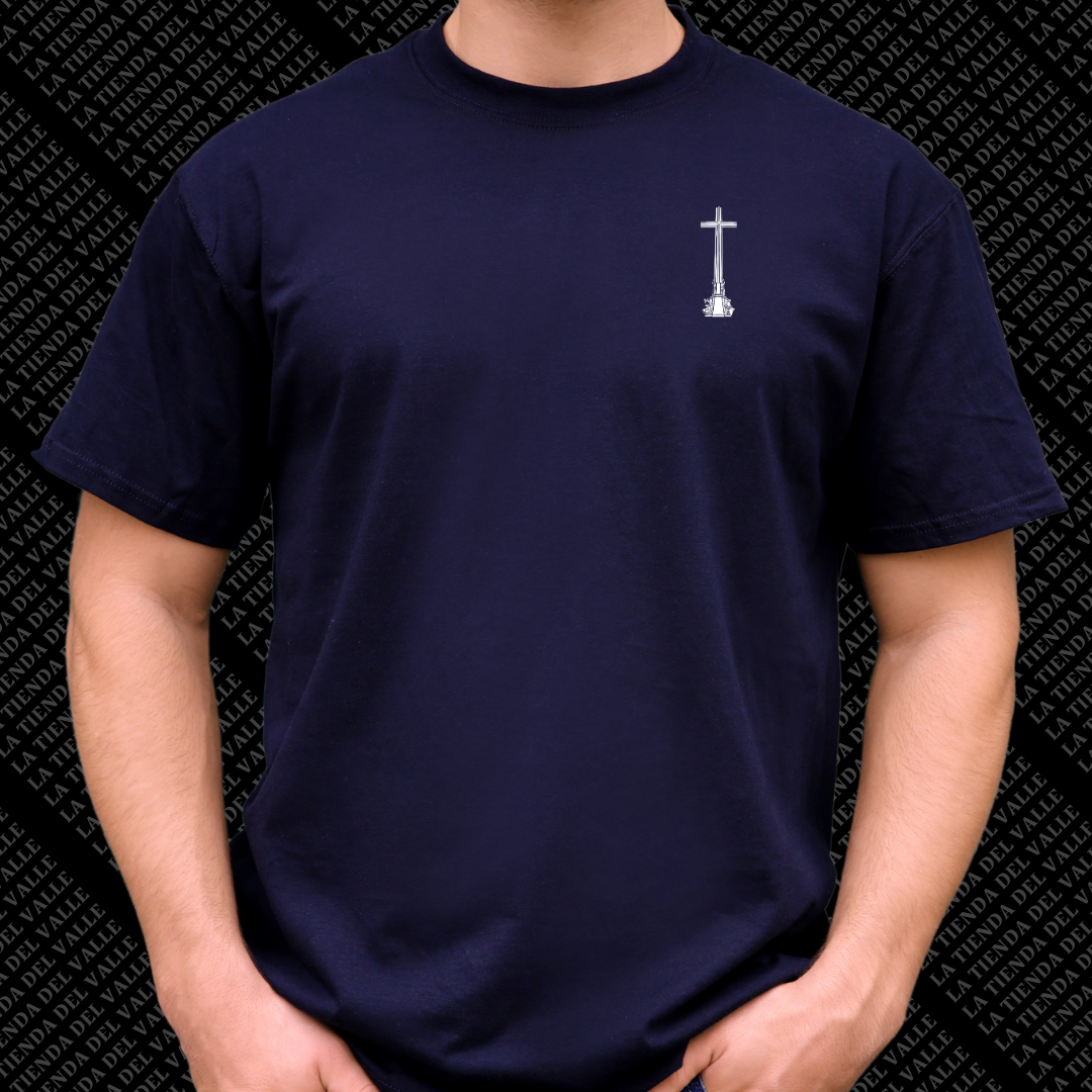 CAMISETA "EL VALLE" AZUL MARINO